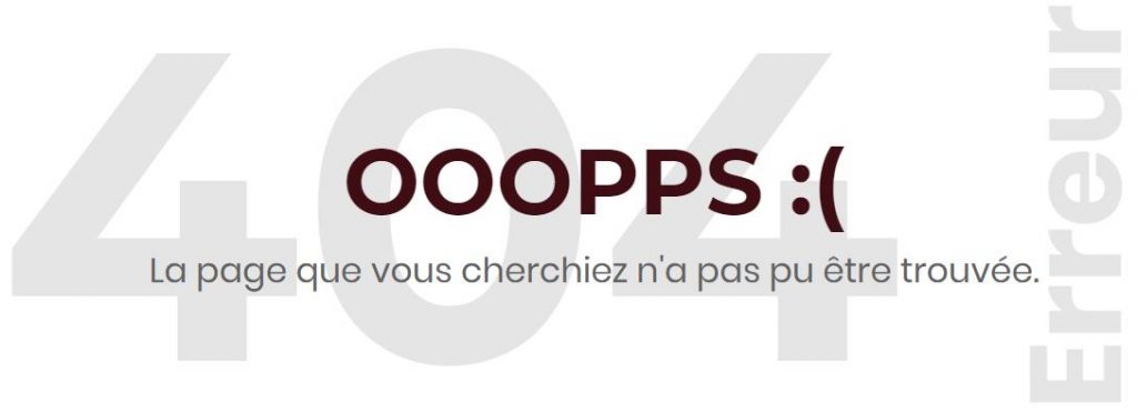 Jypack | Erreur 404